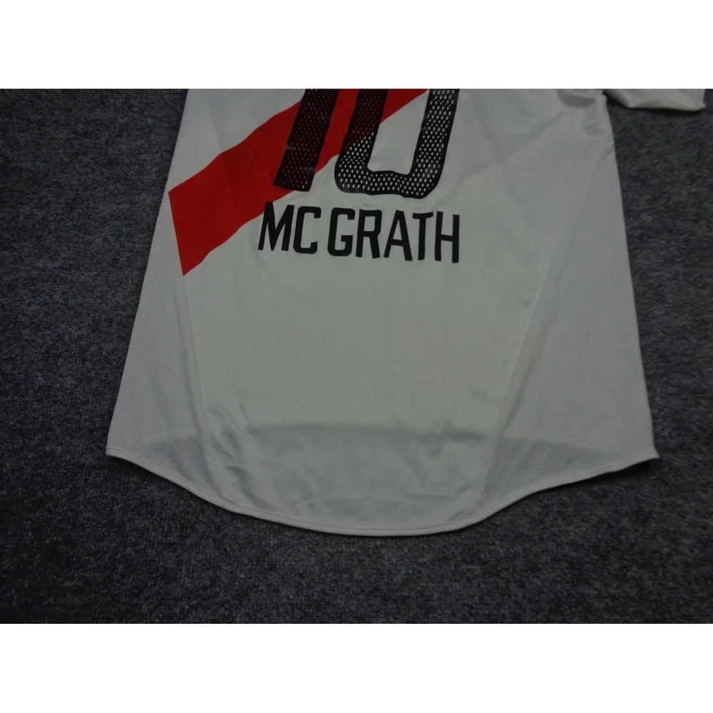 Vintage Adidas River Plate 2003 Home Jersey #10 MC Grath Argentina Shirt M